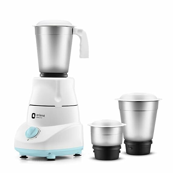 Orient Electric , Kitchen Kraft 3 Jar Mixer Grinder|(White)