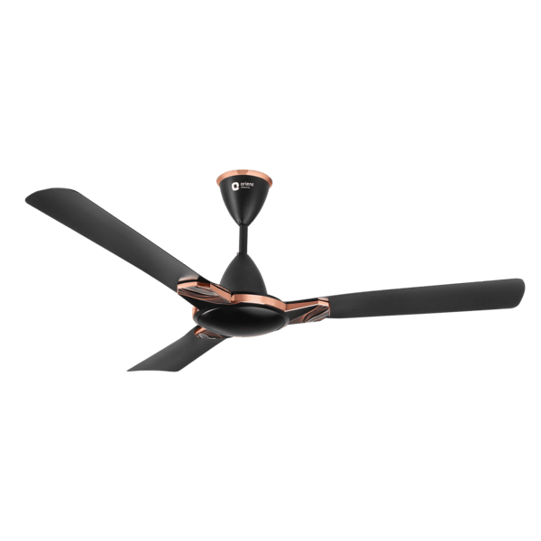 Orient Electric Mozart Minimalist Designer Ceiling Fan Flow (Black)