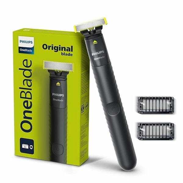 PHILIPS OneBlade QP1424/10 Trimmer 30 min Runtime 3 Length Settings (Black)