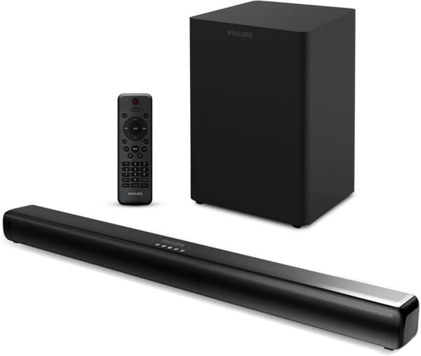 PHILIPS TAB4230/94 Dolby Digital 300 W Bluetooth Soundbar (Black, 2 Channel