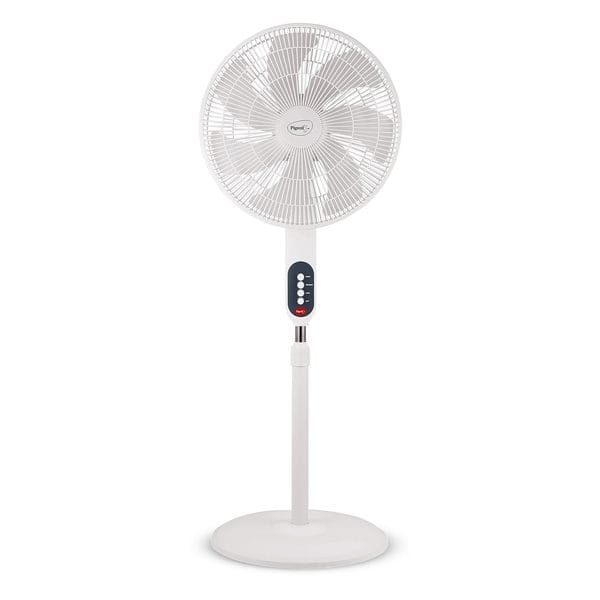 Pigeon Fantastic Pedestal Fan For Home and Office | High Speed Airflow | 7 Blades | 3 Speed Modes (White)