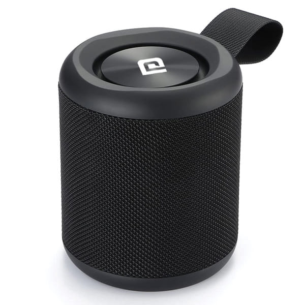 Portronics SoundDrum P 20W Portable Bluetooth Speaker with 6-7 hrs Playback Time, Handsfree Calling, USB Slot, Aux-in Port, Type C Charging (Black)