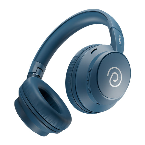 pTron Studio Evo 70hrs Playtime Wireless Over Ear Headphones with HD Mic, Low Latency Game/Movie/Music Modes, Punchy Bass, BT5.3, Dual Device Pairing, Voice Assistant & Type C Fast Charging