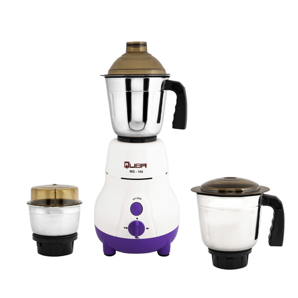 Quba Mg-104 Mixer Grinder 600 W With 3 Jars