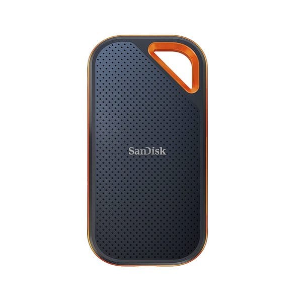SanDisk 2TB Extreme Pro Portable SSD 2000MB/s R, 2000MB/s W, IP55 Rated, Aluminium Enclosure, PC, MAC & Smartphone Compatible, 5 Y Warranty