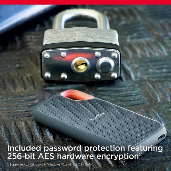 Sandisk Extreme Portable 1TB, 1050MB/s – Monterey (SDSSDE61-1T00-G25M)