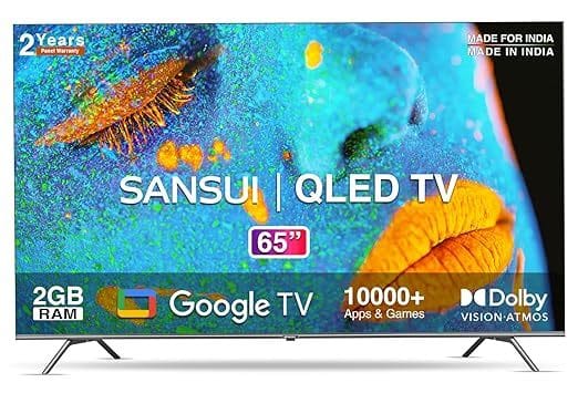 Sansui 165cm 65 inches Ultra HD 4K Far Field Google TV
