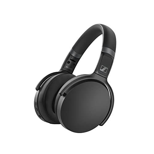 Sennheiser HD 450BT Wireless Headphones, German Design, ANC, Alexa Built-in, 30H Battery, Comfortable & Lightweight Over-Ear Design, Built-in Mic for Clear Calls, Fast Charging, 2Y Warranty, Black