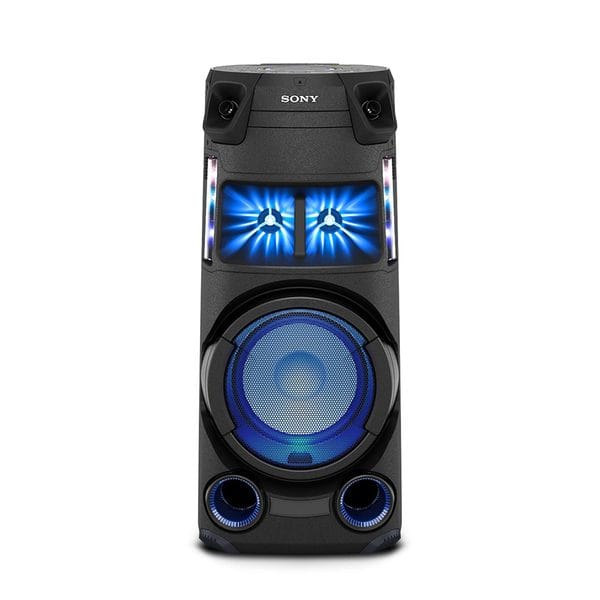 SONY MHC-V43D High Power Party Speaker with Bluetooth connectivity (Mic/Guitar, Jet Bass Booster, Gesture Control, USB, HDMI,CD/DVD) – Black