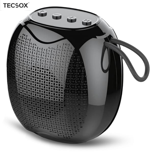 TecSox Beat Speaker | 8Hr Playtime | Powerful Bass | Bluetooth | IPX Water Resistant