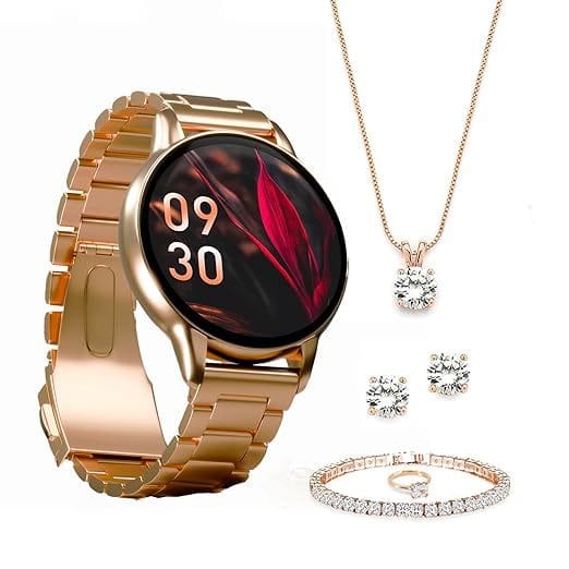 Vibez by Lifelong Glitz Smart Watch VBSW2108 with Bluetooth Calling