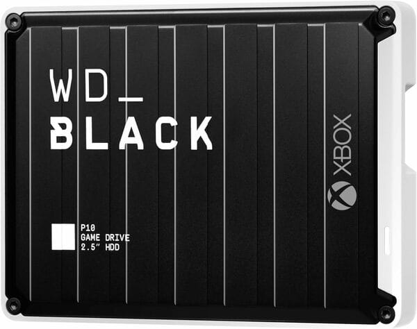 Western Digital Black 4TB P10 Game Drive for Xbox One, Portable External Hard Drive HDD with 1-Month Xbox Game Pass – WDBA5G0040BBK-WESN