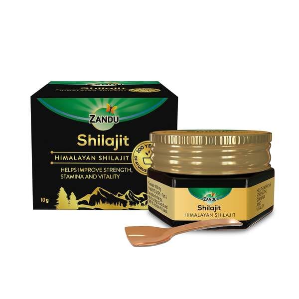 Zandu 100% Pure Himalayan Shilajit Resin for Real Strength, Stamina & Vitality