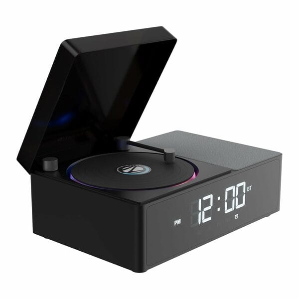Zebronics 10W Portable Bluetooth v6.0 Speaker, Dual 5.2cm Drivers, 9hr Backup, Retro CD Design, (Echospin)