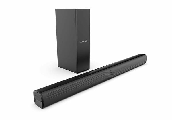 Zebronics 120 Watts Soundbar with Dual Drivers, 4.3″ Subwoofer Driver, Bluetooth v5.1, TV (ARC), USB, Media/Volume Control, Glossy Finish (Juke Bar 2501)