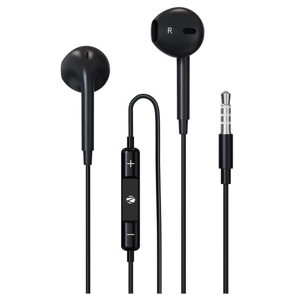 Zebronics Buds 30 Wired In Ear Earphones-Black