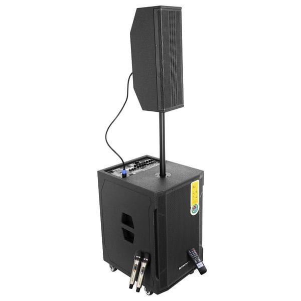 ZEBRONICS Mytho Trolley Party DJ Speaker 520 Watts Supports Bluetooth