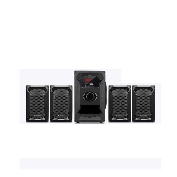 Zebronics ZEB-ALPINE Wireless Bluetooth Multimedia Speaker With Supporting SD Card, USB, AUX, FM & Remote Control. (60 Watt, 4.1 Channel)