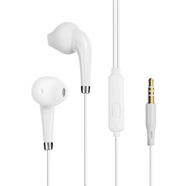 Zebronics Zeb-Calyx Wired in Ear Earphone with Mic (White)