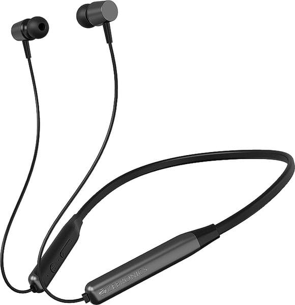 Zebronics Zeb-Evolve Wireless Bluetooth in Ear Neckband (Gray)