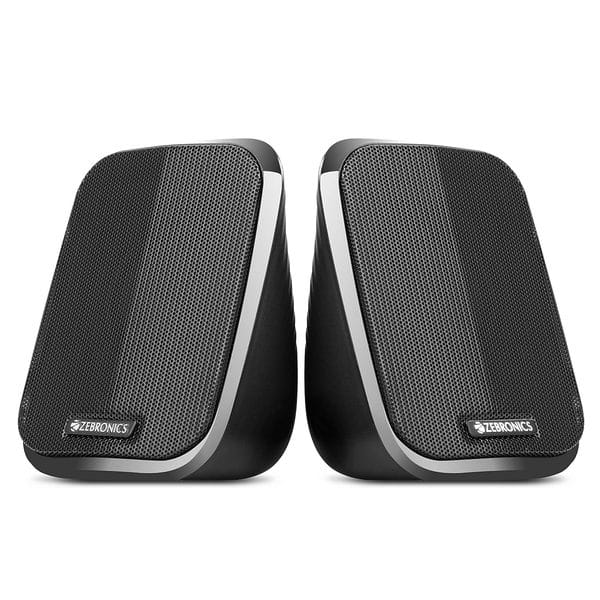 Zebronics Zeb-Fame 5Watts 2.0 Multi Media Speakers-Black