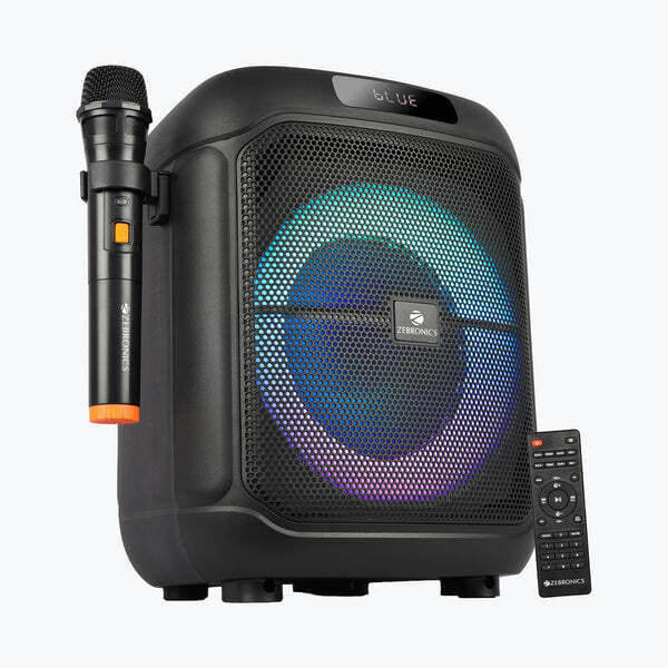 ZEBRONICS Zeb Sono Plus 48 W Bluetooth Party Speaker (Black, 5.0 Channel)